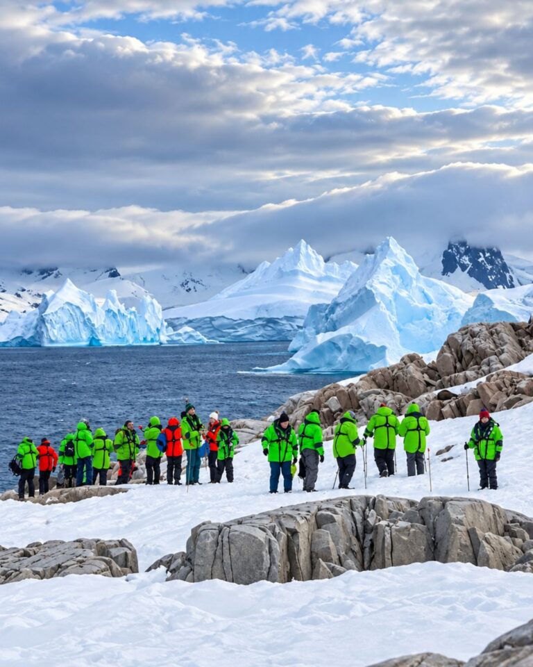 Claire Maguire, Antarctica expedition cruise specialist, exploring Antarctica.